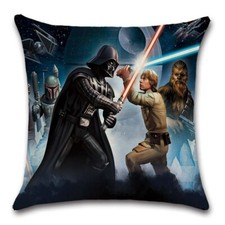 Taie d'oreiller housse de  coussin   star wars  45x45 cm 