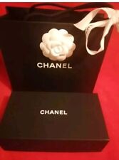 Chanel Boîte et sac emballage 19/10/6 cm sac 22 X 19 X 9 cm Authentique