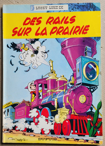 Lucky luke rails sur la - de,