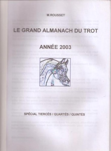Pmu grand almanach - -, le