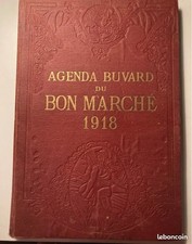 Agenda buvard du Bon Marché