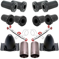 Mitsubishi L200/L300 silentblocs lames de ressort arrières et butées