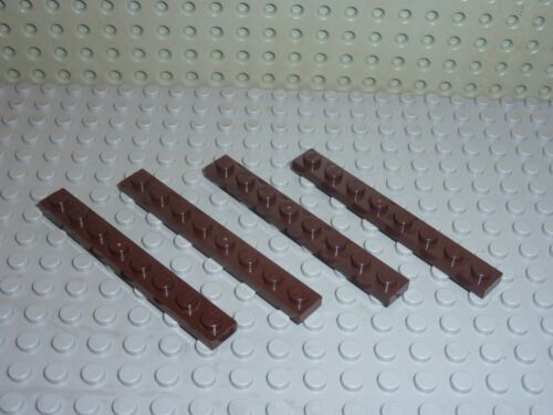Lego dkbrown plate x 8 - lego, 1
