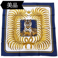Foulard Hermès Tigre Royal en
