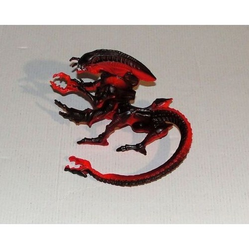 Figurine alien rouge noir - alien,