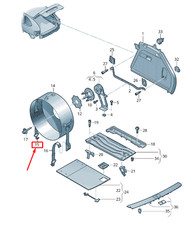 VW TOUAREG 7P MK2 Sangle de