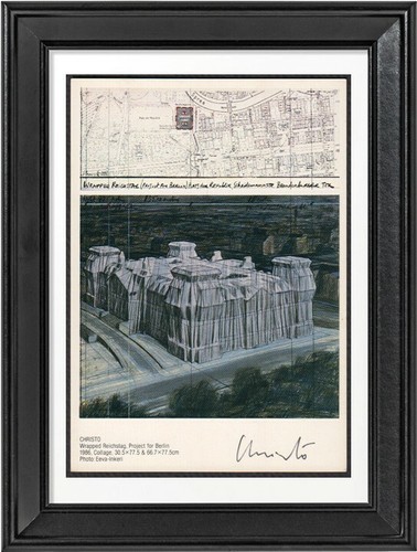 Christo artistes autographe - +,