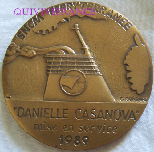 Med10919 medaille paquebot - -,