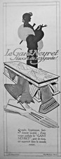 PUBLICITÉ DE PRESSE 1924 LE