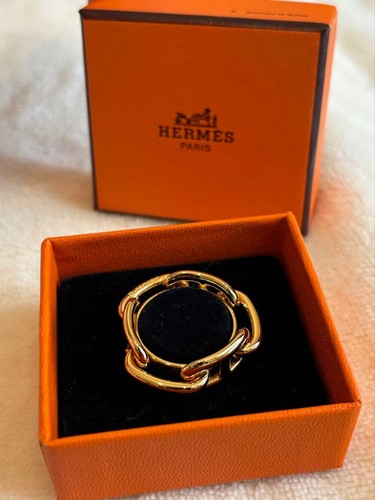 Bague écharpe hermès chaîne - écharpe,