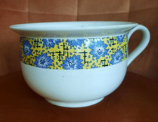 ANCIEN POT DE CHAMBRE DE LA MARIEE HAUTEUR 13 CM DIAMETRE HAUT 21 cm