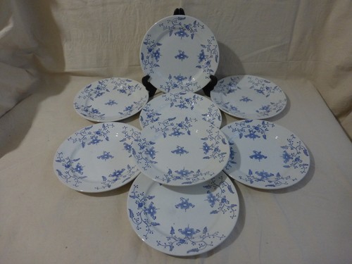 Assiettes plates faïencerie - assiettes,