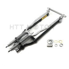 Springer Avant - 4" Sous Noir Pour Harley Sportster Bobber Chopper