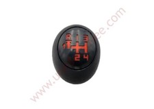 POMMEAU DE LEVIER DE VITESSE BE1 CREUSÉ ROUGE PEUGEOT 205 GTI CTI BOITE 4 KIT DE