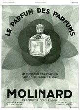 Publicité ancienne parfum
