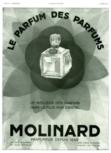 Publicité ancienne parfum
