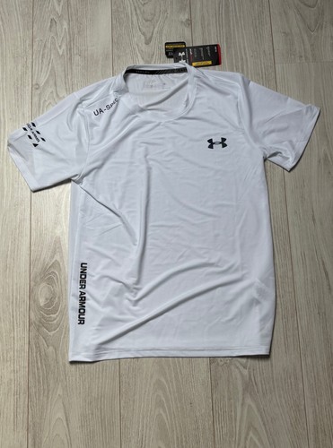 Shirt under armour blanc - t-shirt,