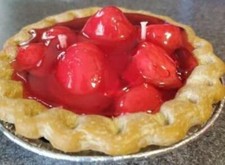 Strawberry Pie Candle 5"