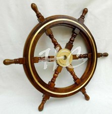 Poignée volant bateau - en, bois
