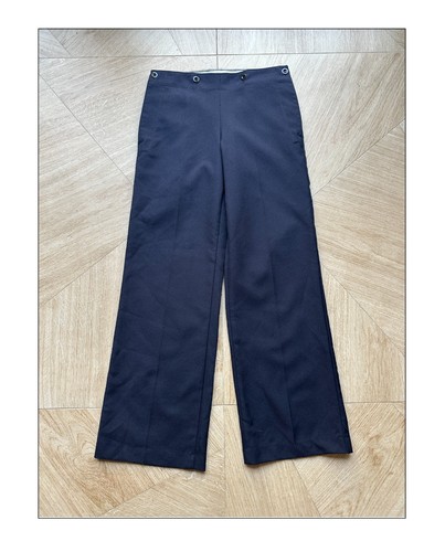 Marine pantalon pont large - marine,