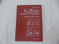 Marques Porcelaines Faiences et Poteries, Europe, Extreme-Orient Dr Graesse