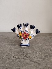 Vase Tulipier Pique fleur En Céramique Du Portugal. Pascoal, Fait Main. 19a