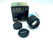 Minolta MD Rokkor 50 Mm 1:1.4