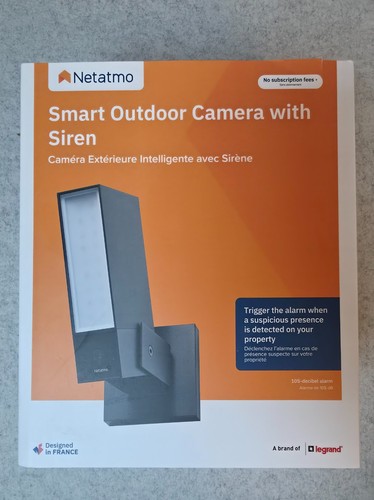 Netatmo caméra extérieure - caméra,