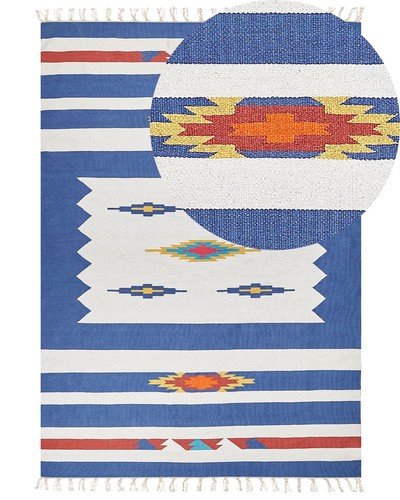 Tapis kilim avec motif - tapis,