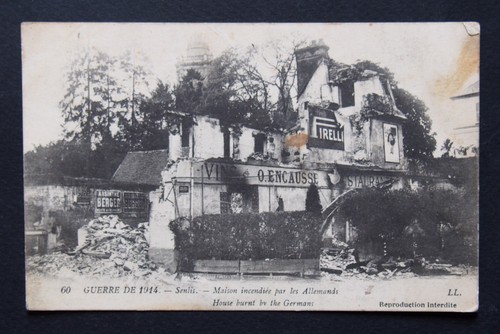 S550 cpa senlis guerre - cpa,
