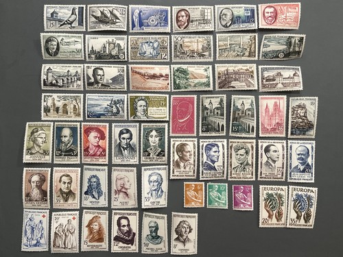 Timbre france collection - france,