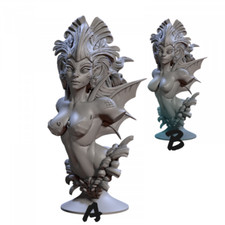 Buste résine taille 10cm - Tryphosa