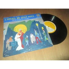 BERT BRECHT / KURT WEILL l'opera de quat'sous ENREGISTREMENT 1930 - 25cm 10"