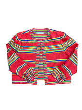 Yves Saint Laurent Red Striped Jacket Size 46 fits M