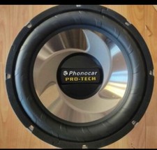Phonocar Pro Tech 2/770 Caisson de Basse Voiture 600 x 2/2 + 2 Ohm Double 32 CM
