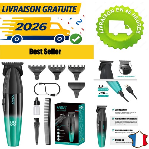 Tondeuse cheveux barbe vgr - cheveux,