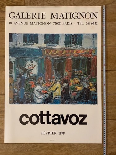 Affiche originale cottavoz - affiche,