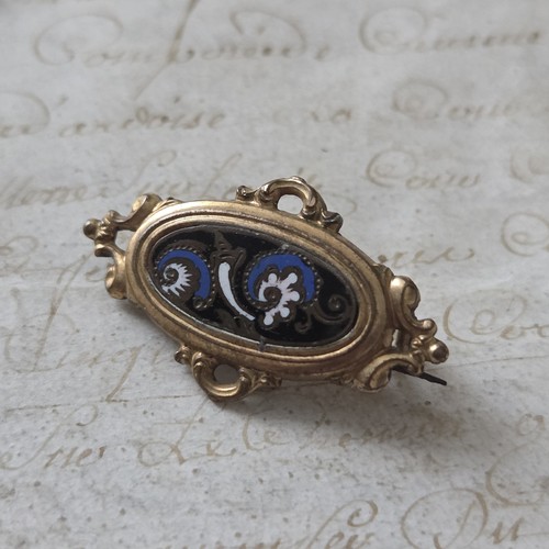 Broche xixè emaillée email - xixè,