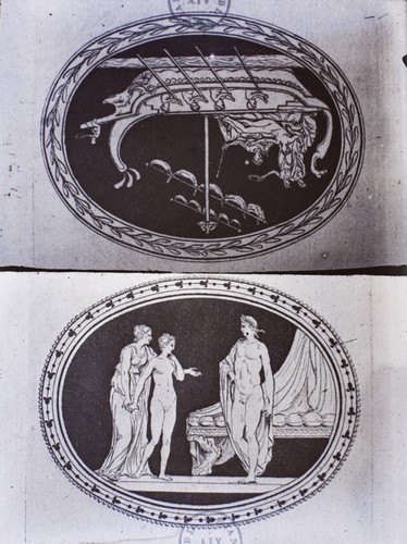 Femmes nues 1920 plaque verre - nues,