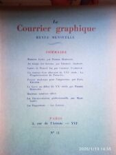 le Courrier graphique n° 11