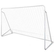 Set de but de football Cage de football avec poteaux et filet 240 x 90 x 150 cm 