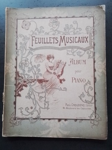 Partition ancienne piano - ancienne,