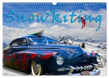 Snowkite (Calendrier mural 2026 DIN A3 horizontal), CALVENDO calendrier mensuel