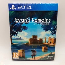 Evan's Remains With Sleeve(1500)Sony PS4 FR Game In DE-ED-ES-FR-IT-JP-PT New/SEA