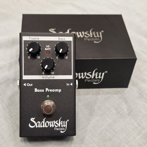Sadowsky sbp bass preamp - sbp-2, v2