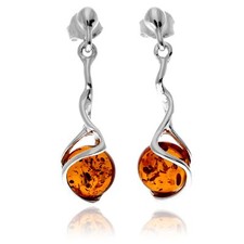 925 Argent Sterling & Ambre