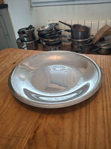 Plat service rond - rond, en