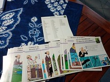 LOT +100 FICHES TINTIN collection-vintage-annees 80-theme plantes-free port!