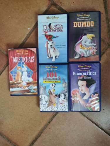 Cassettes vhs disney grand - disney, «grand