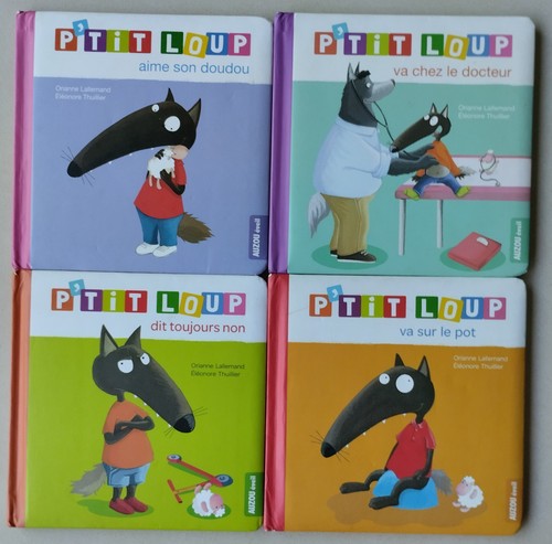 Lot livres tit loup - de, 4